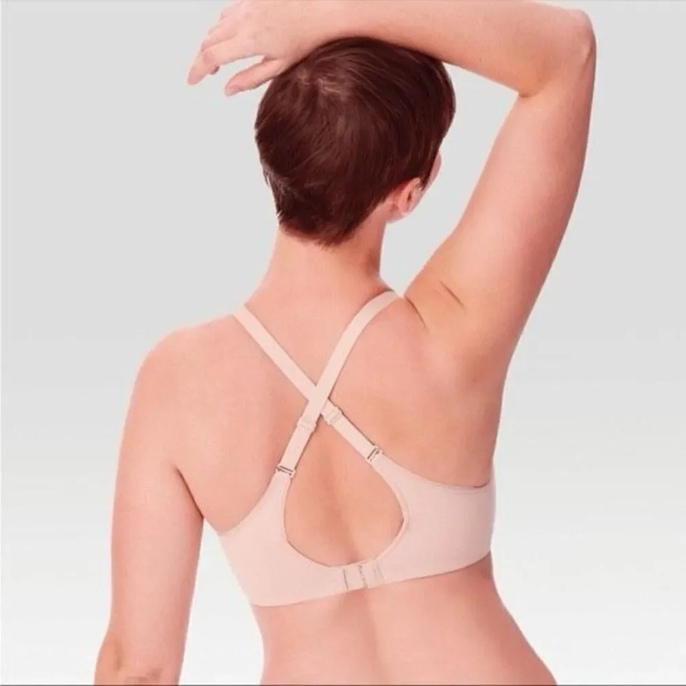 ✨Beauty By Bali Women’s T-Shirt Tan Sz 36DD Bra✨